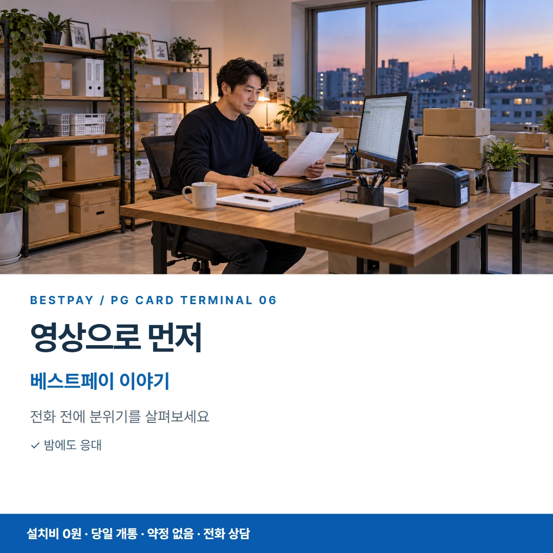 베스트페이 카드뉴스 6 · 영상으로 먼저 베스트페이 이야기